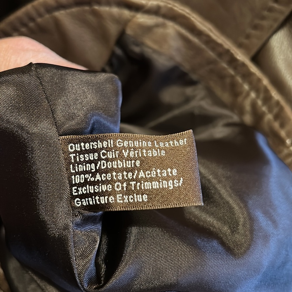 Daniel Leather Jacket ~ VINTAGE ~ - Picture 3 of 4